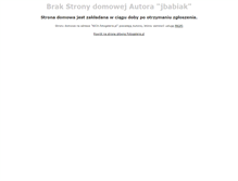 Tablet Screenshot of jbabiak.fotogalerie.pl