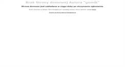 Desktop Screenshot of gemik.fotogalerie.pl