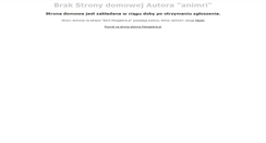 Desktop Screenshot of animri.fotogalerie.pl